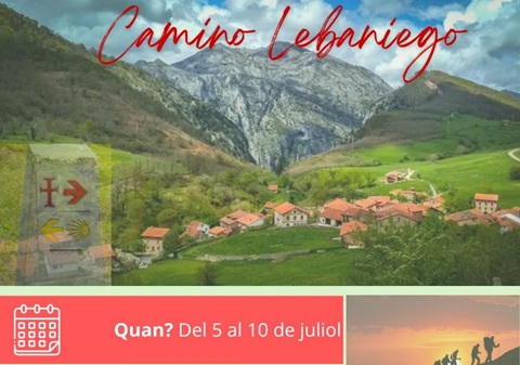 Pelegrinatge de joves pel Camino Lebaniego