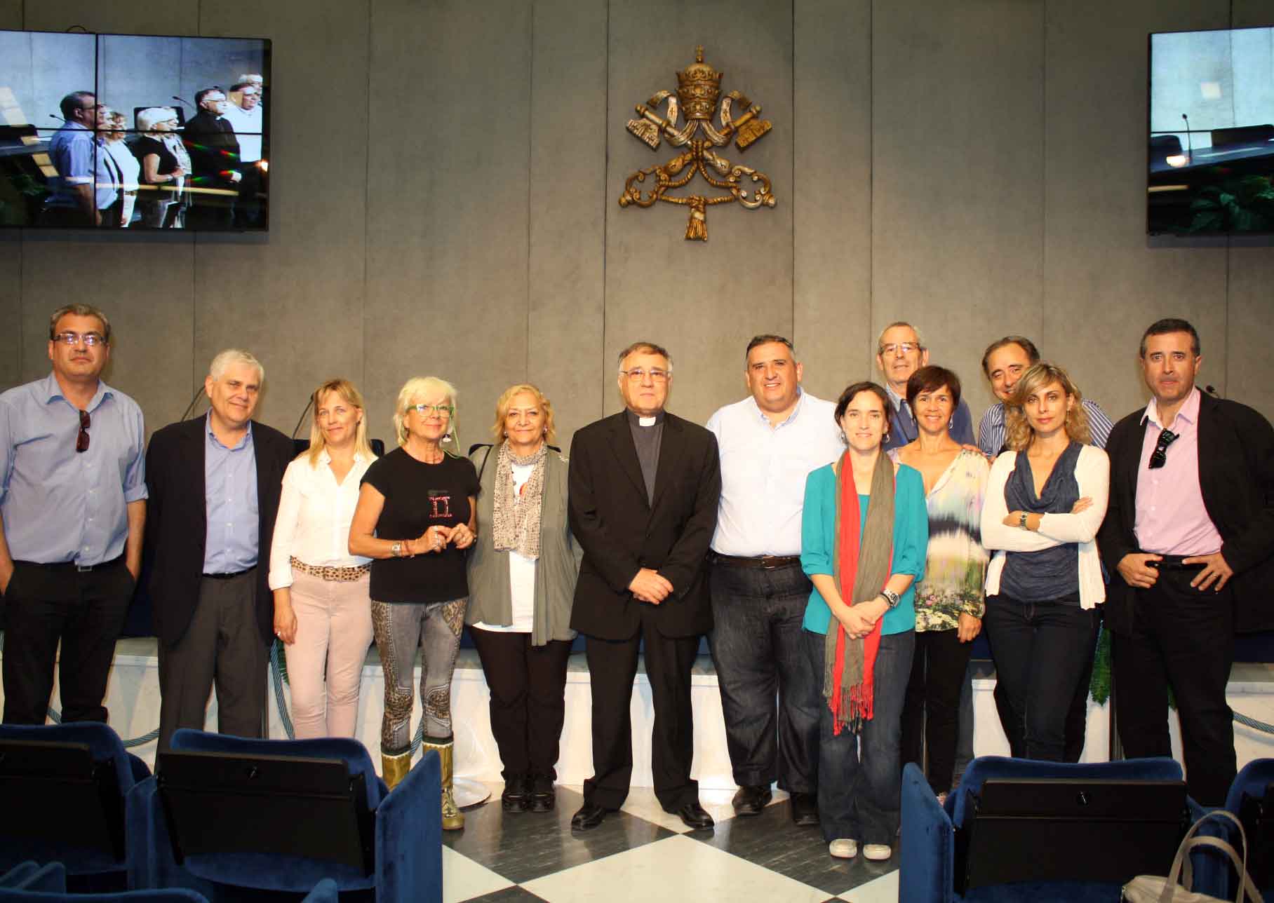 Una delegació de periodistes de Lleida al Vaticà
